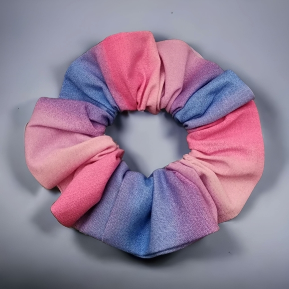 Cotton Candy Colorful Scrunchie - Picture 9 of 15